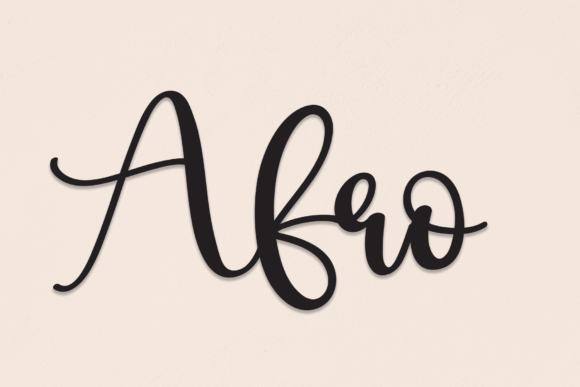 Afro Font: Elevating Campaigns with Handwritten Charm