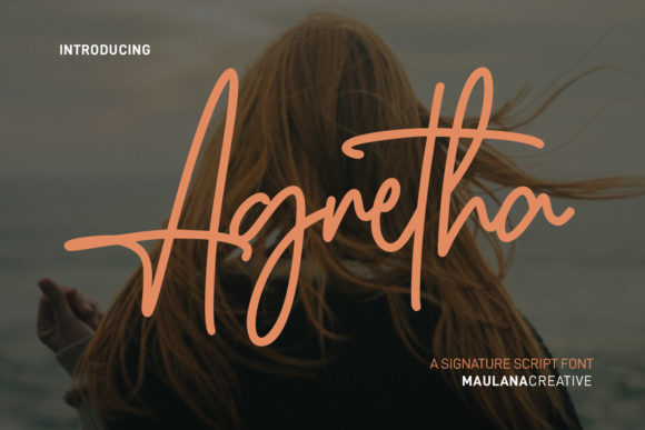 Agretha: A Script Font That Elevates Editorial Design
