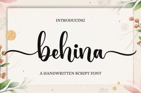 Behina: A Timeless Handwritten Font for Branding Projects