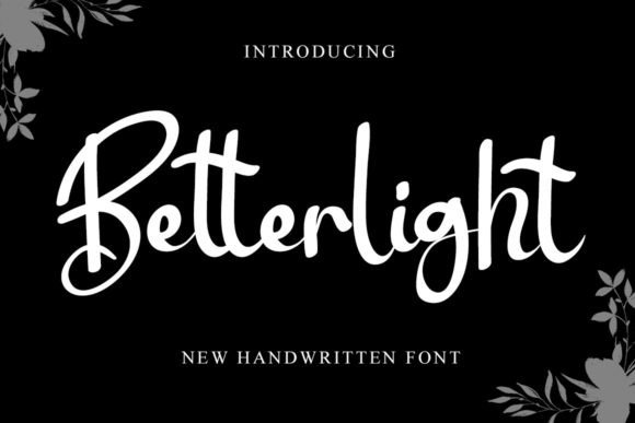 Betterlight Font for Handmade Creations