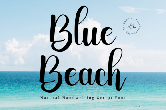 Blue Beach: A Font That Transformed My Brand's Visual Identity