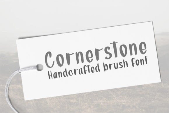 Bringing Labels to Life with the Cornerstone Font