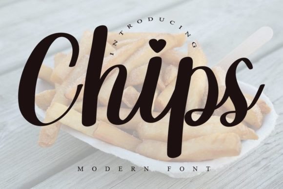 Chips Font for Modern Web Design Projects