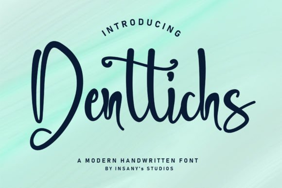 Dentlichs Font for Marketing Campaigns