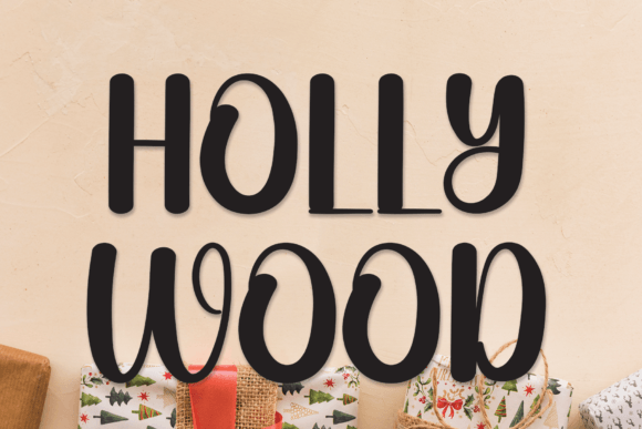 Holly Wood Font for Business Branding