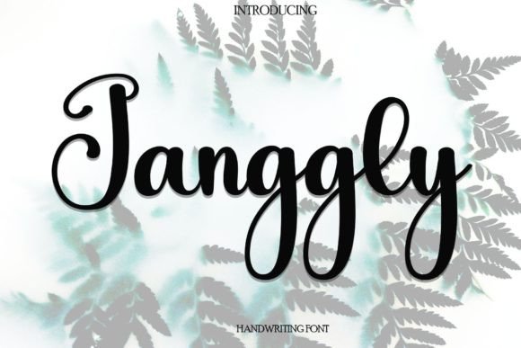 Janggly: A Handwritten Font with Personality for Web Design