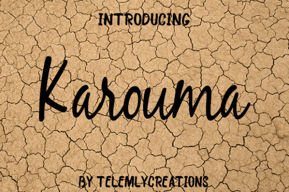 Karouma: A Handwritten Font That Breathes Life into Digital Designs