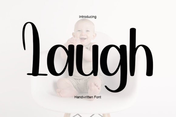 Laugh: A Handwritten Font That Elevates Editorial Design