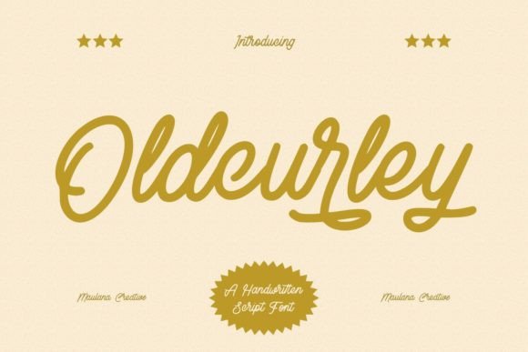 Oldcurley: A Playful Font for a Polished Brand Look