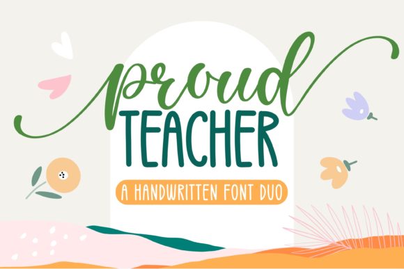Proud Teacher Font Review for Editorial Design