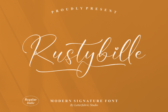 Rustybille: The Script Font That Elevates Campaign Design