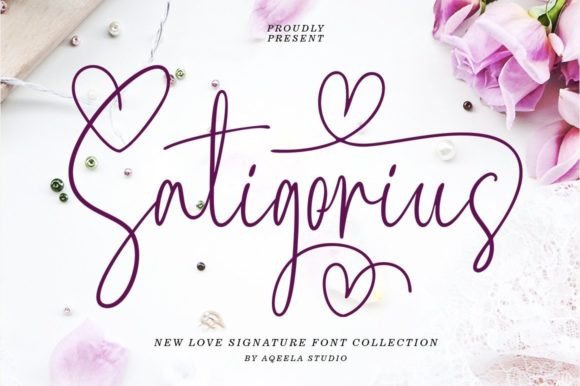 Satigorius: A Handwritten Font That Elevates Branding