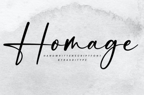 Testing Homage: A Script Font for Modern Web Design