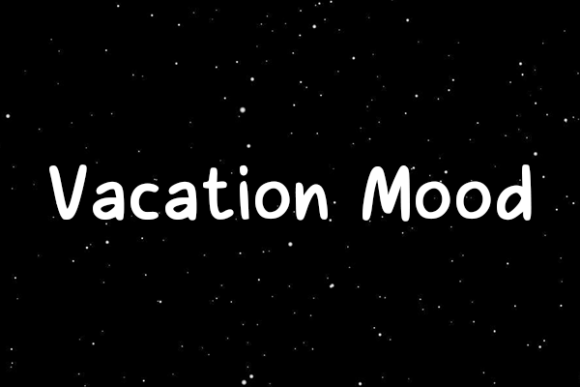 Vacation Mood Font for Eye-Catching Campaign Designs